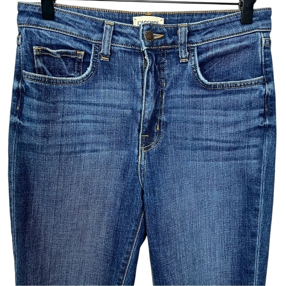 L'Agence Lorelei High Rise Straight Classic Vintage Jeans Size 27